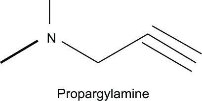 Figure 5 Propargylamine moiety.