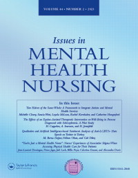 Cover image for Issues in Mental Health Nursing, Volume 44, Issue 2, 2023