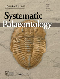 Cover image for Journal of Systematic Palaeontology, Volume 17, Issue 12, 2019