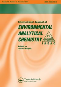 Cover image for International Journal of Environmental Analytical Chemistry, Volume 95, Issue 13, 2015