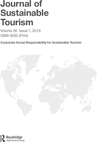 Cover image for Journal of Sustainable Tourism, Volume 26, Issue 7, 2018