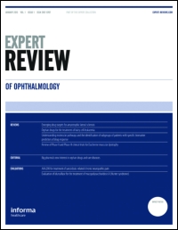 Cover image for Expert Review of Ophthalmology, Volume 13, Issue 2, 2018