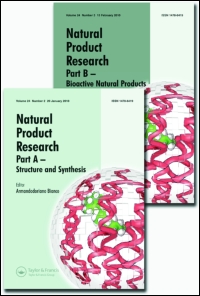 Cover image for Natural Product Research, Volume 31, Issue 1, 2017