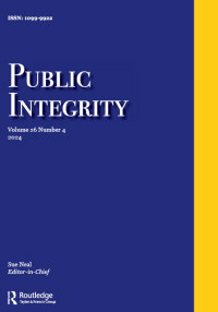 Cover image for Public Integrity, Volume 26, Issue 4, 2024