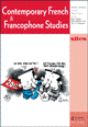 Cover image for Contemporary French and Francophone Studies, Volume 16, Issue 3, 2012