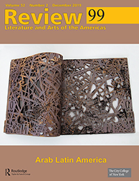 Cover image for Review: Literature and Arts of the Americas, Volume 52, Issue 2, 2019