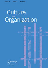 Cover image for Culture and Organization, Volume 24, Issue 2, 2018