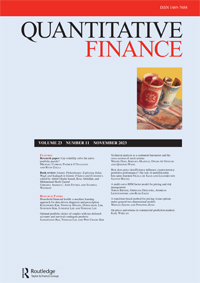 Cover image for Quantitative Finance, Volume 23, Issue 11, 2023