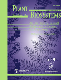 Cover image for Plant Biosystems - An International Journal Dealing with all Aspects of Plant Biology, Volume 155, Issue 6, 2021