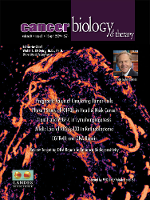 Cover image for Cancer Biology & Therapy, Volume 8, Issue 8, 2009