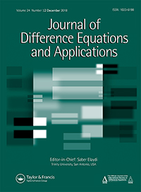Cover image for Journal of Difference Equations and Applications, Volume 24, Issue 12, 2018