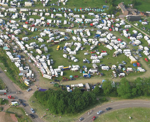 Figure 2. Aerial view of Market Field. This file is licenced under the Creative Commons Attribution-Share Alike 2.0 Generic licence.