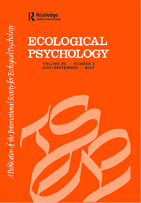 Cover image for Ecological Psychology, Volume 29, Issue 3, 2017