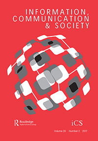 Cover image for Information, Communication & Society, Volume 20, Issue 2, 2017