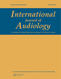 Cover image for International Journal of Audiology, Volume 57, Issue 7, 2018