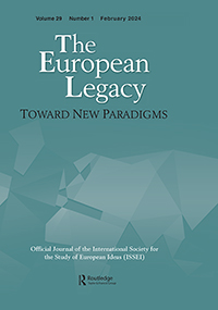 Cover image for The European Legacy, Volume 29, Issue 1, 2024