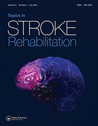 Cover image for Topics in Stroke Rehabilitation, Volume 31, Issue 5, 2024