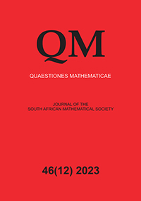 Cover image for Quaestiones Mathematicae, Volume 46, Issue 12, 2023