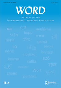 Cover image for WORD, Volume 69, Issue 2, 2023