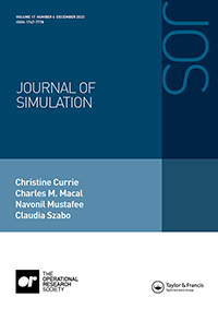 Cover image for Journal of Simulation, Volume 17, Issue 6, 2023