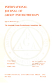 Cover image for International Journal of Group Psychotherapy, Volume 33, Issue 2, 1983
