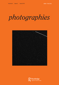 Cover image for photographies, Volume 9, Issue 2, 2016