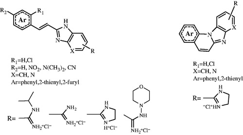 Figure 1. Tested compounds.