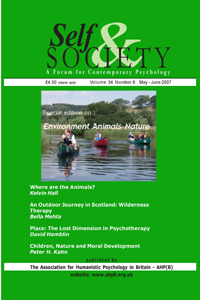 Cover image for Self & Society, Volume 34, Issue 6, 2007