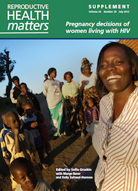 Cover image for Sexual and Reproductive Health Matters, Volume 20, Issue sup39, 2012