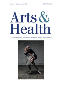 Cover image for Arts & Health, Volume 7, Issue 2, 2015