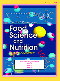 Cover image for Critical Reviews in Food Science and Nutrition, Volume 58, Issue 2, 2018