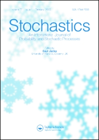 Cover image for Stochastics, Volume 89, Issue 1, 2017