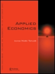 Cover image for Applied Economics, Volume 46, Issue 7, 2014