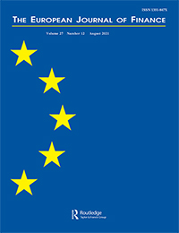 Cover image for The European Journal of Finance, Volume 27, Issue 12, 2021