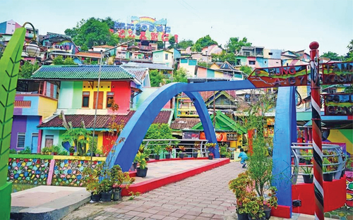 Figure 7. Kampung Pelangi entrance photographed in 2019.