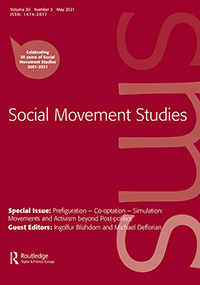 Cover image for Social Movement Studies, Volume 20, Issue 3, 2021