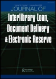 Cover image for Journal of Interlibrary Loan, Document Delivery & Electronic Reserve, Volume 15, Issue 3, 2005