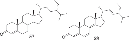 Figure 2. Antitrypanosomal and antileishmanial compounds from Fusarium spp.