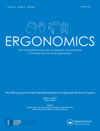 Cover image for Ergonomics, Volume 59, Issue 4, 2016