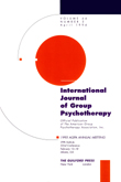 Cover image for International Journal of Group Psychotherapy, Volume 44, Issue 2, 1994