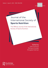 Cover image for Journal of the International Society of Sports Nutrition, Volume 19, Issue sup1, 2022