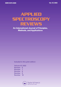Cover image for Applied Spectroscopy Reviews, Volume 57, Issue 6, 2022