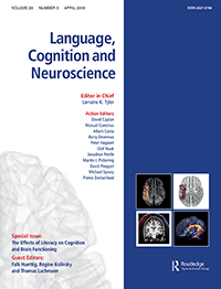 Cover image for Language, Cognition and Neuroscience, Volume 33, Issue 3, 2018