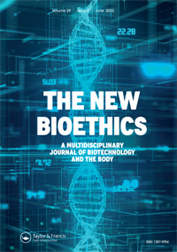 Cover image for The New Bioethics, Volume 29, Issue 2, 2023