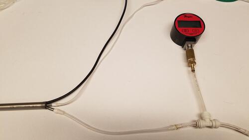 Figure 1 Independent vacuum pressure measurement device.