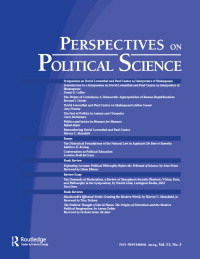 Cover image for Perspectives on Political Science, Volume 53, Issue 3, 2024