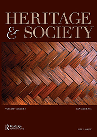 Cover image for Heritage & Society, Volume 9, Issue 2, 2016