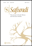 Cover image for Safundi, Volume 14, Issue 2, 2013