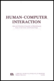 Cover image for Human–Computer Interaction, Volume 9, Issue 3-4, 1994