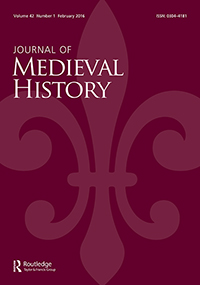 Cover image for Journal of Medieval History, Volume 42, Issue 1, 2016